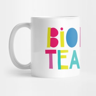 Biology Teacher Gift Idea Cute Back to School Mug